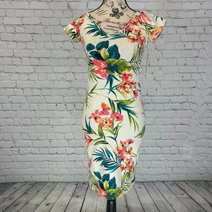 Billabong Babe Alert Bodycon Mini Floral Dress (S)